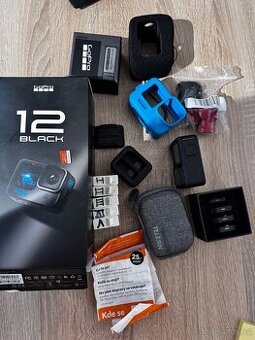 GoPro HERO 12 black + příslušenství