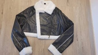 Nova koženková bunda do pasu vel. 36