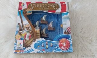 logická hra Vikingové v bouři