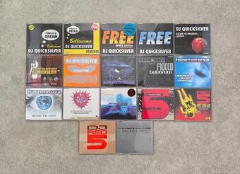 DJ QUICKSILVER / KOSMONOVA / GENERAL BASE / RED 5 (17 ks)