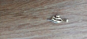 Zlatý přívěsek 14karát