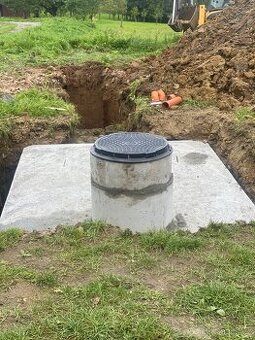 10m3 betonová jímka, nádrž, žumpa
