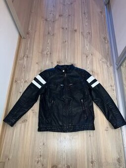 Krásná kožená chlapecká bunda vel. 152