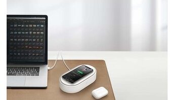 Uv-c sterilizátor s indukční nabíječkou Lyfro Air Capsule