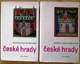 České hrady I-II - Dobroslava Menclová (1972)