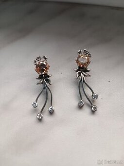 Náušnice stříbro