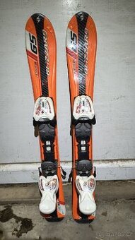 Dětské lyže 70cm, lyžáky 165mm