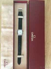 Ultra tenké Omega De Ville dámské náramkové hodinky