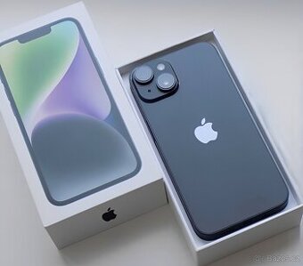 iPhone 14 Midnight BATERIE 100% TOP