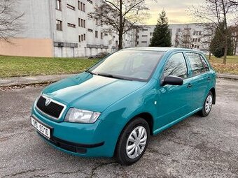 Škoda Fabia. Velmi dobrý stav STK 7/27, nové zimní pneu