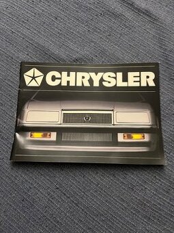 Retro brozura chrysler