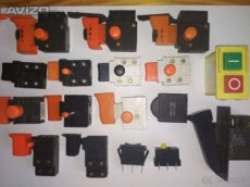 Vypínače do elektrického ručního nářadí a Aku nářadí