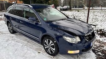 Škoda superb kombi 2,0tdi - 103kw, r.v. 2012 - havarovaný