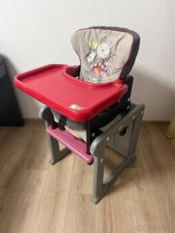 Dětská jídelní židlička s stolem sada Jane