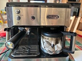 deLonghi, kombinace: pákový (preso) + filtrovaná káva