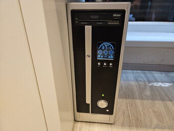 PC micro ATX Intel i5 + monitor, 240GB SSD,1TB HDD, 16GB,DVD