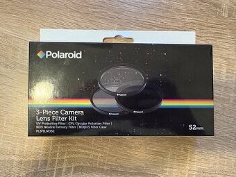 Polaroid 3-dílná sada filtrů 52mm