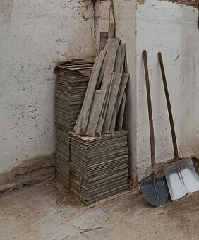 Eternetivé šablony šedé (nepoužité) - 400 ks