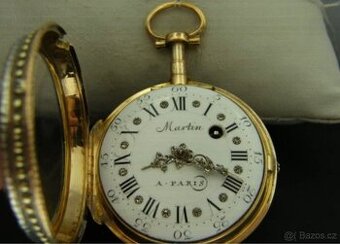 Zlaté špindlovky Martin A. Paris (18. století)