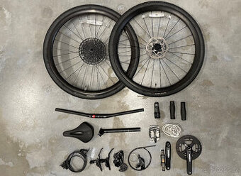 Nové komponenty – k sestavení kompletního jízdního kola