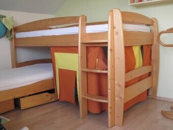 Dětský pokojík z masivu GAZEL