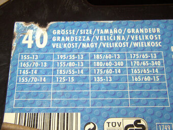 Sněhové řetězy velikost 40