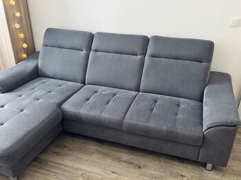 Rohová rozkládací sedačka – pravý roh