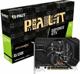 Prodám garafickou kartu Palit GeForce GTX 1660 StormX 6 GB
