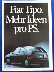 Fiat Tipo - 1990 - Prospekt - Výprodej 