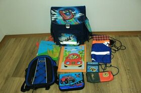 10 ks - školní potřeby batoh a aktovka - symbolická cena