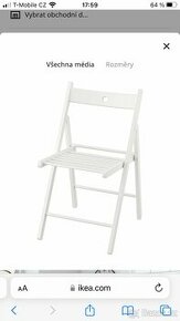 Skládací Židle Ikea - 1