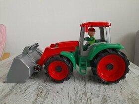 "LENA" Traktor s pohyblivou radlicí a panáčkem - 1