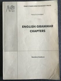 English grammar chapters CVUT Fakulta stavební