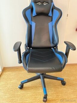 Prodám herní židli Rapture NEST modrá