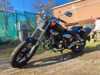 Prodám motorku Kymco Zing II, Dark Side, 125cc - 1