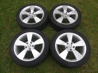 alu Škoda Octavia 3 ,alu Denom 17" letní 225/45/17 Michelin