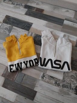 Dívčí krátká mikina 146/152 2x Primark, H&M