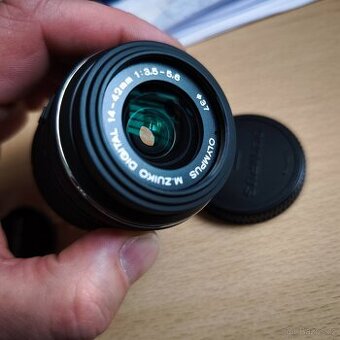 Olympus M.Zuiko 14-42/3.5-5.6 II R MSC Black TOP STAV - 1