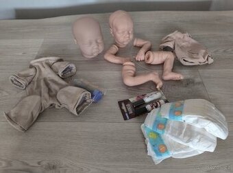Produkty k výrobě reborn panenky NOVÉ