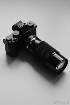 Vivitar 70-210mmf3.5 (excelentní stav) + redukce na Fuji