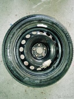 Rezerva 5x100-pneu 205/55 R16 -Octavia1/Golf IV