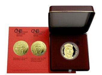 Kněžna Ludmila PROOF 10 000 Kč 1OZ