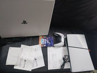 Sony PS5 Slim, ovladač, krabice, DOKLAD, ZÁRUKA, TOP STAV