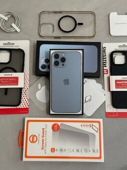 Apple iPhone 13 Pro Max 128GB Sierra Blue - TOP STAV