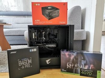 Herní PC – RTX 4070 Super, i7, 16GB RAM, 1TB SSD + 3TB HDD
