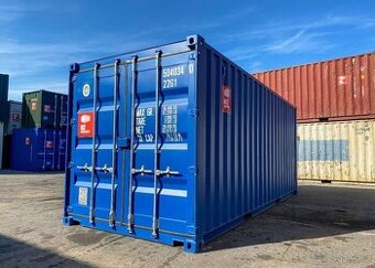 Kontejner po jedné cestě 20 RAL 5010 - DOPRAVA ZDARMA