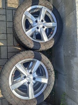 ALU KOLA DEZENT 7jX16h2 et15 + LETNÍ PNEU 215/55r16