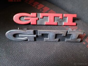 Znaky GTI golf mk3