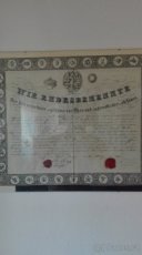 Výuční list 1841 - 1