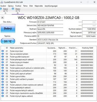 1TB WD 3.5"